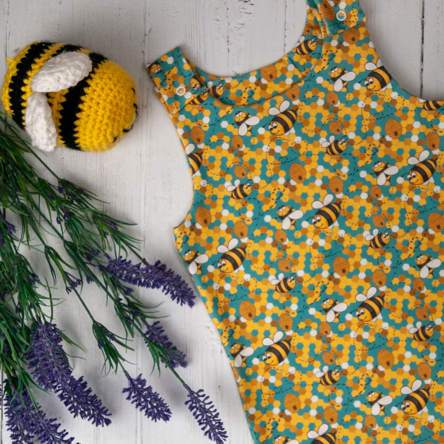 Busy Bees Romper - Wholesale
