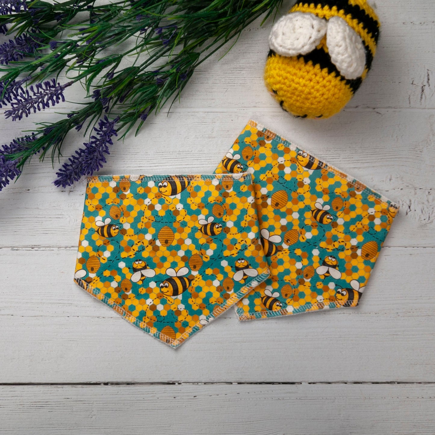 Busy Bees Bandana Bib - Wholesale