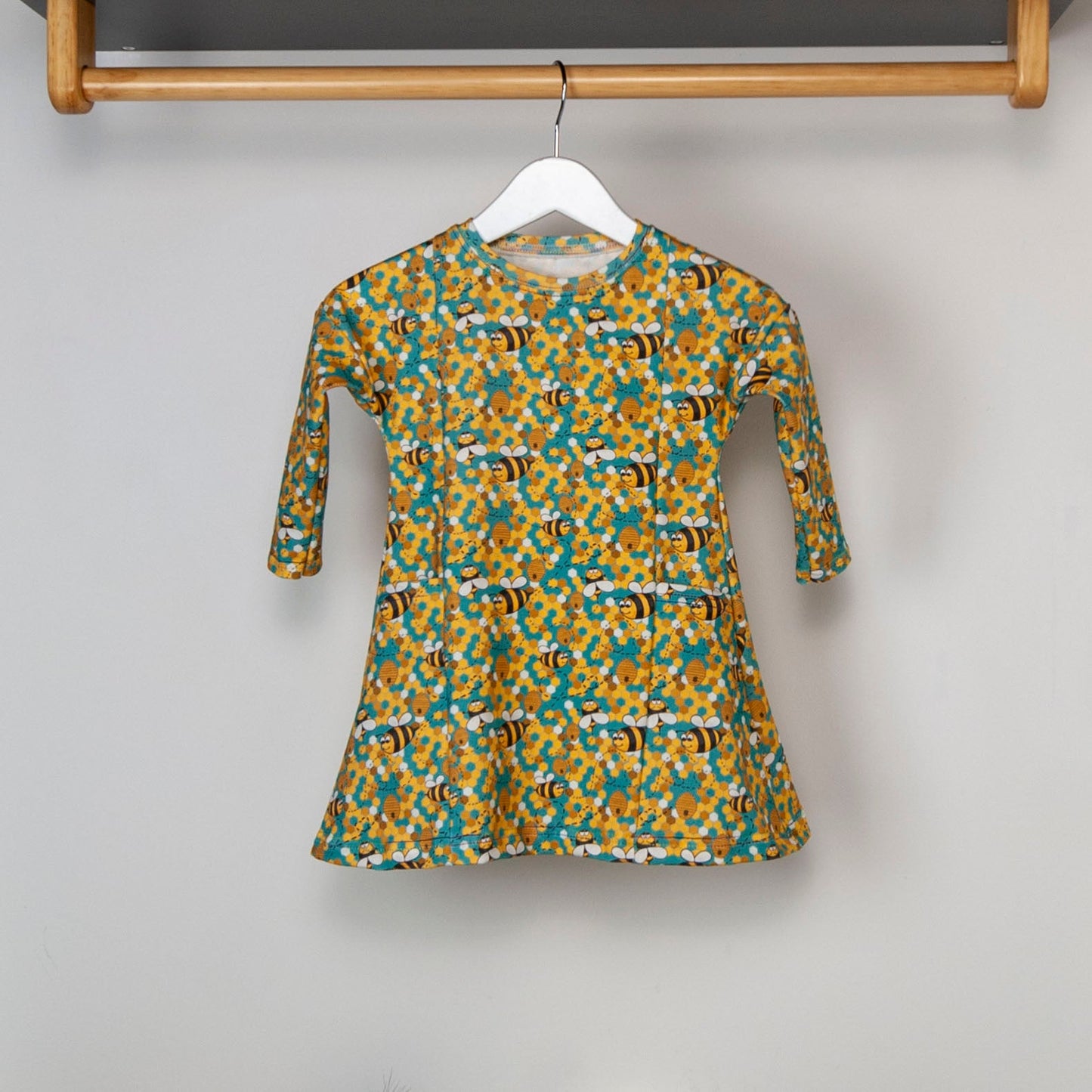 Busy Bees Skater Dress - Wholesale