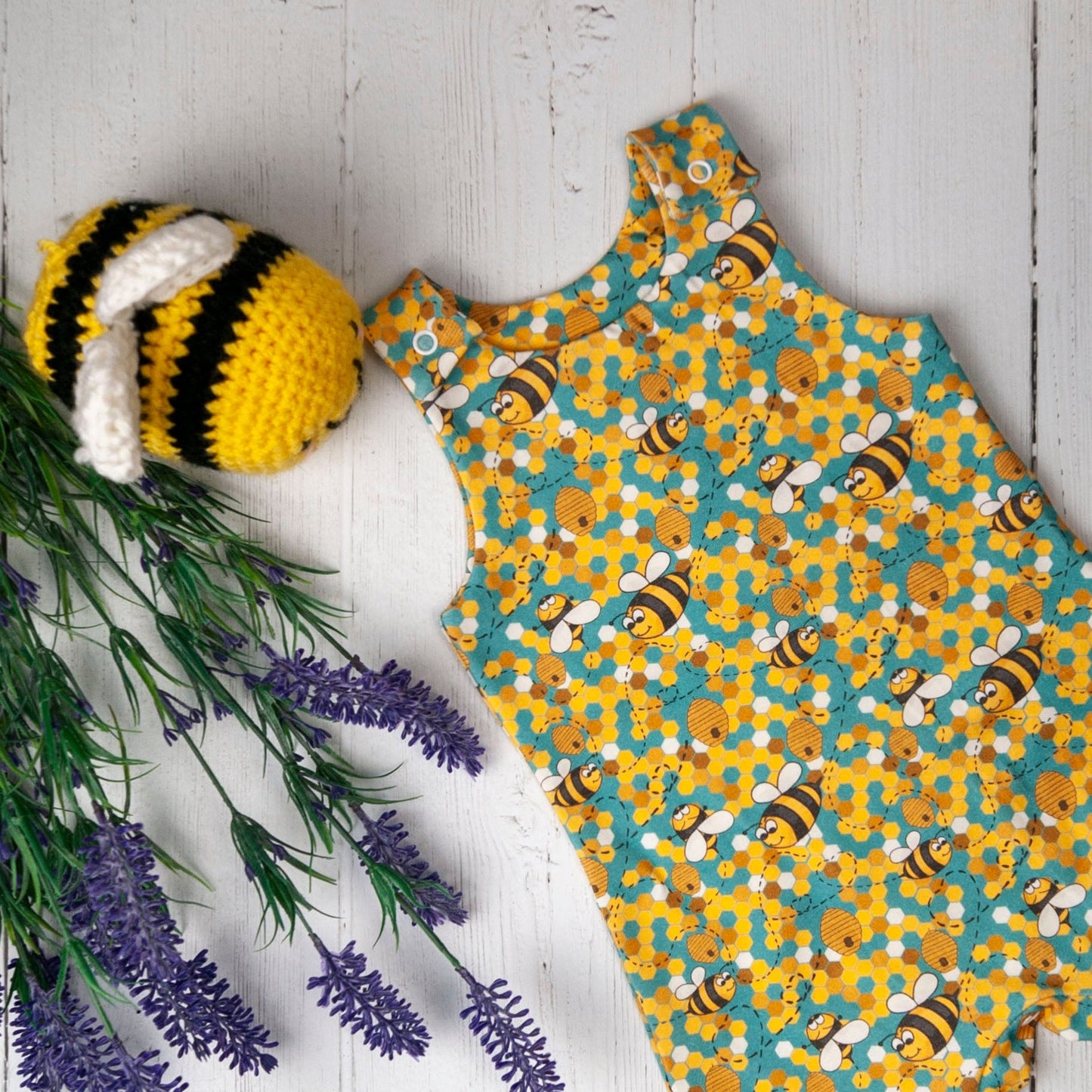 Busy Bees Romper - Wholesale
