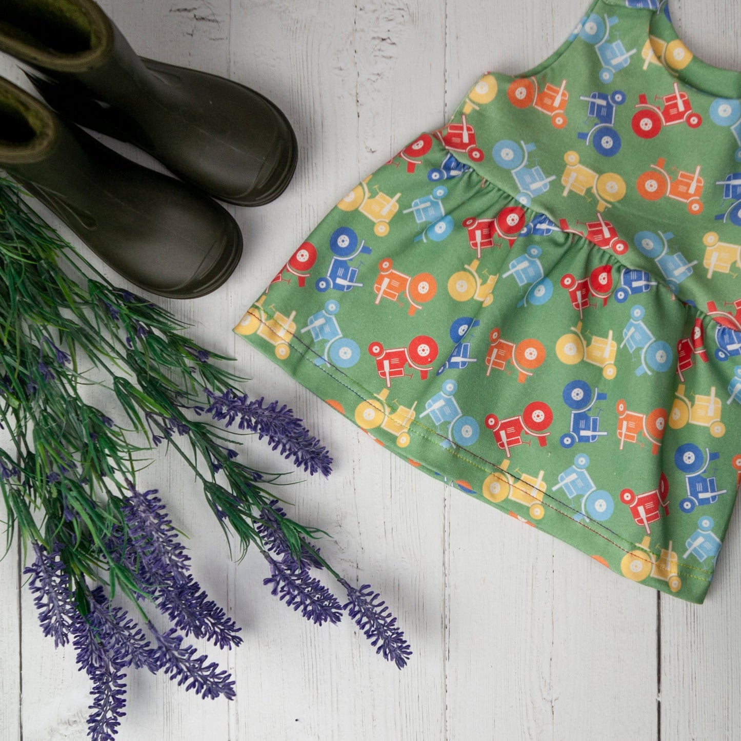 Tractors Pinafore - Wholesale