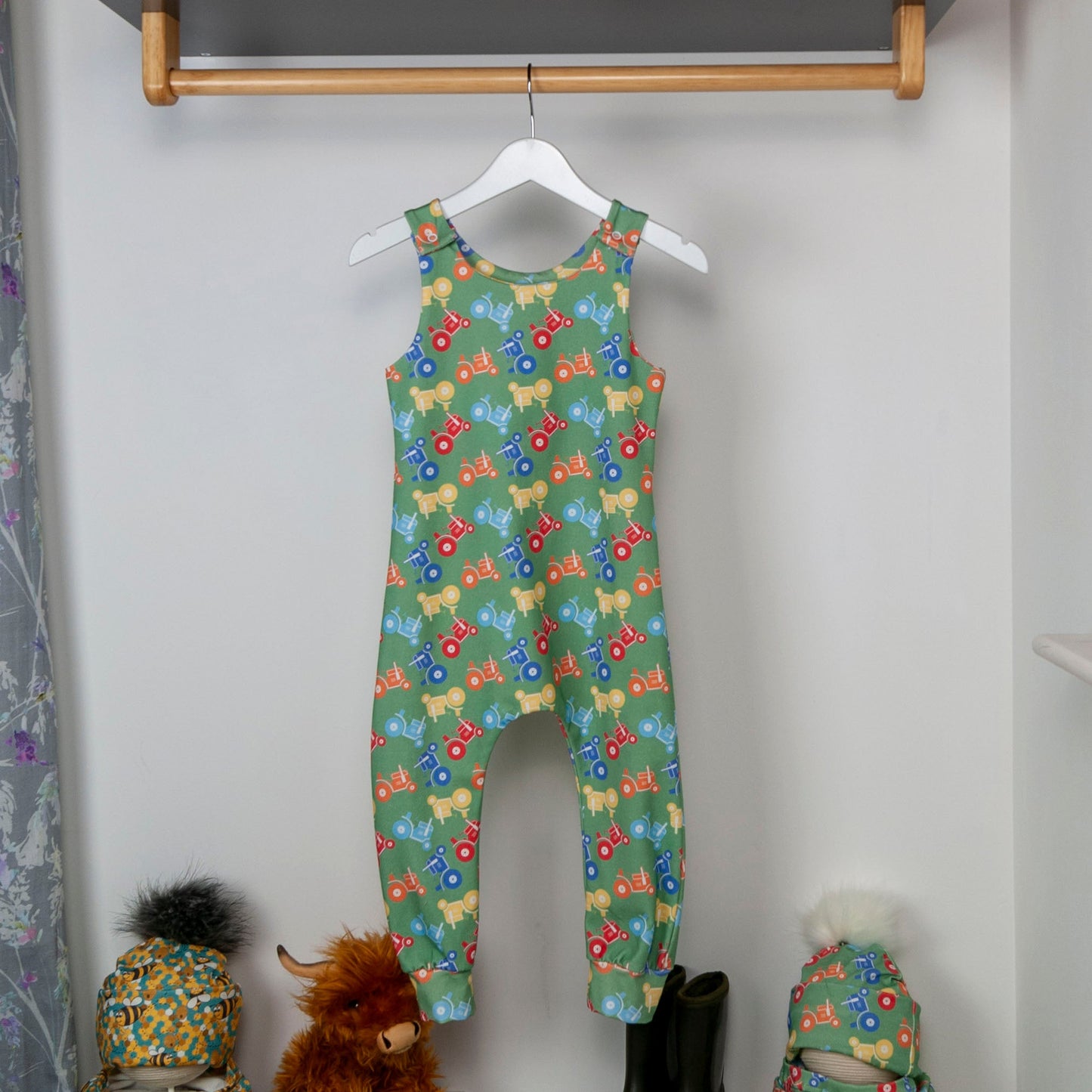 Tractors Romper - Wholesale