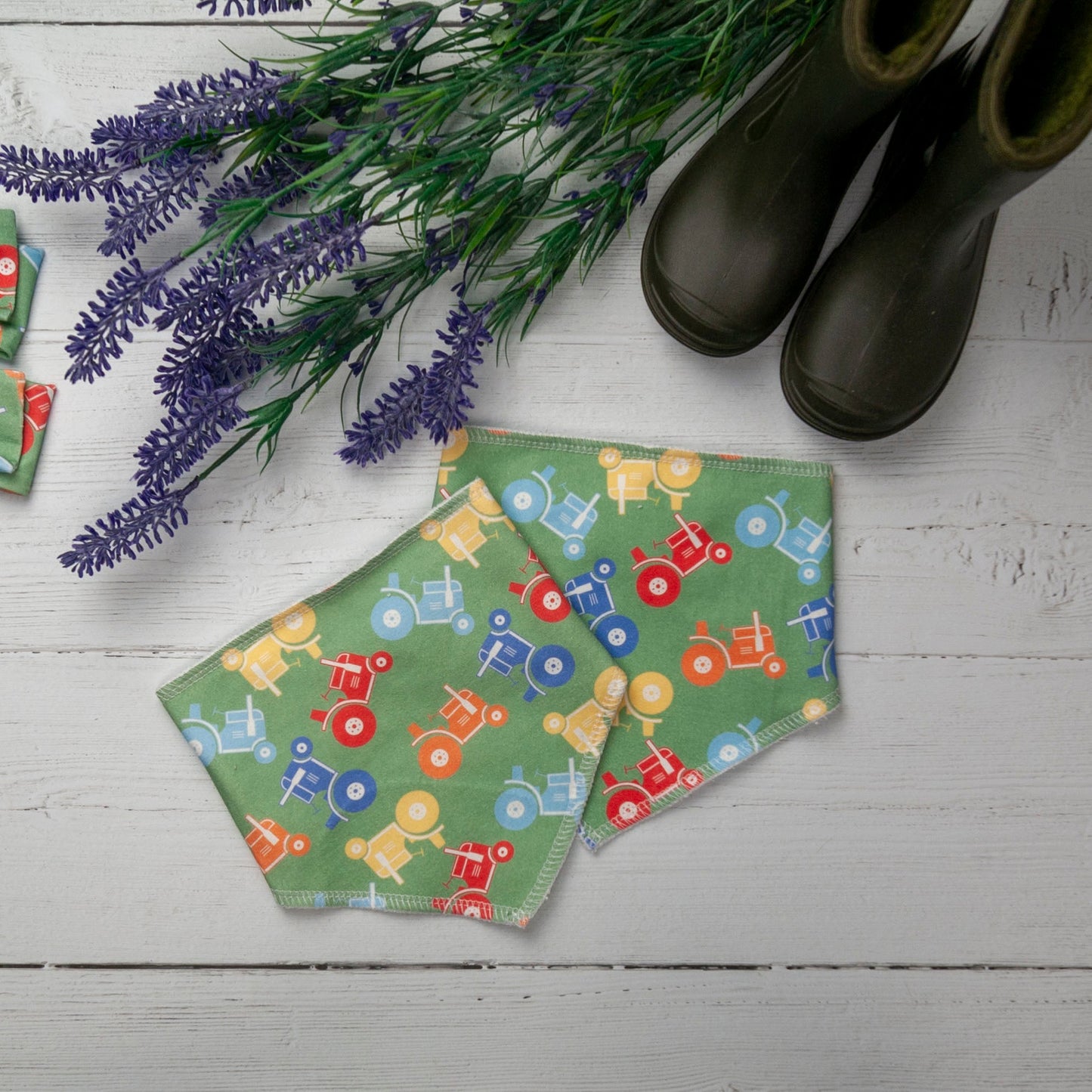 Tractors Bandana Bib - Wholesale