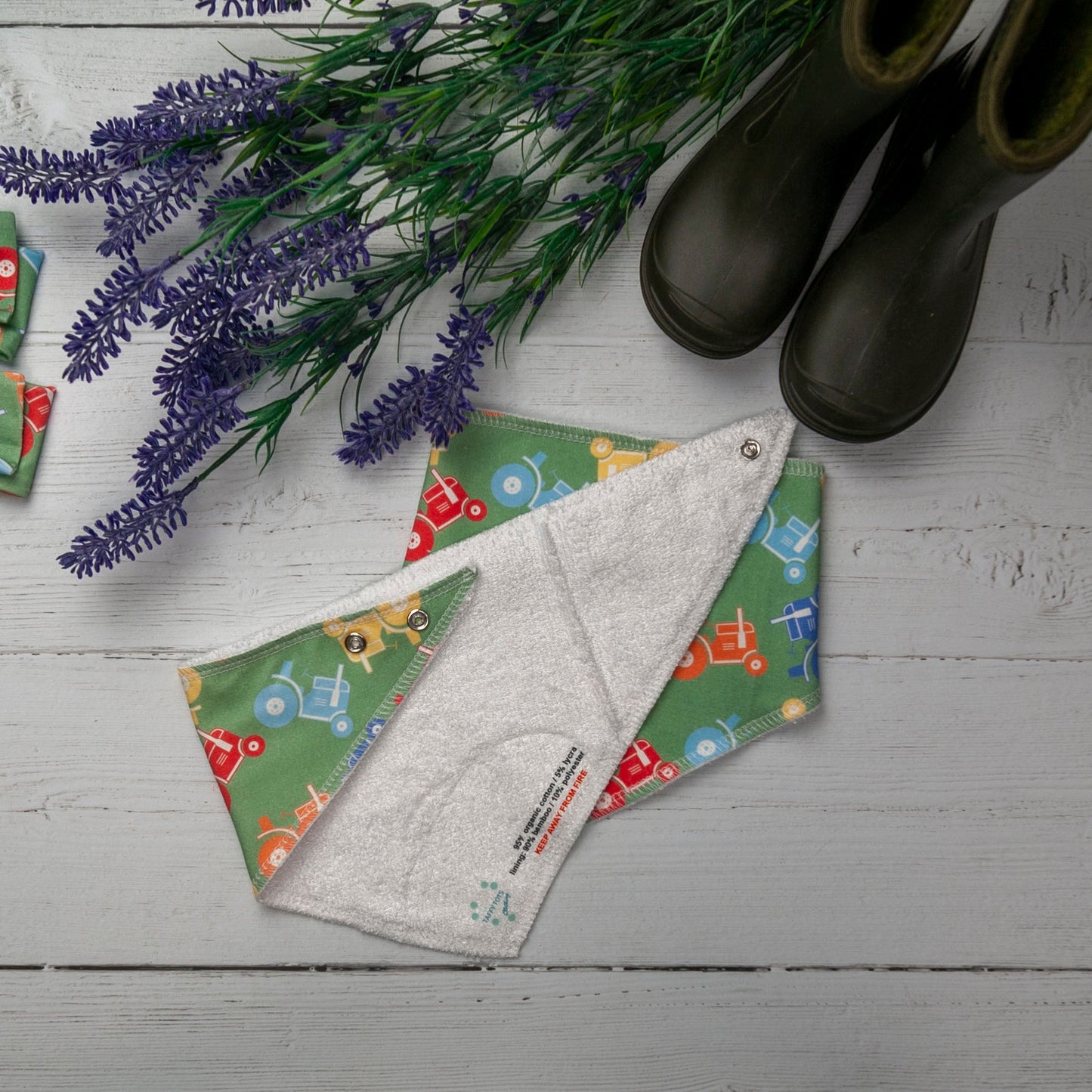 Tractors Bandana Bib - Wholesale