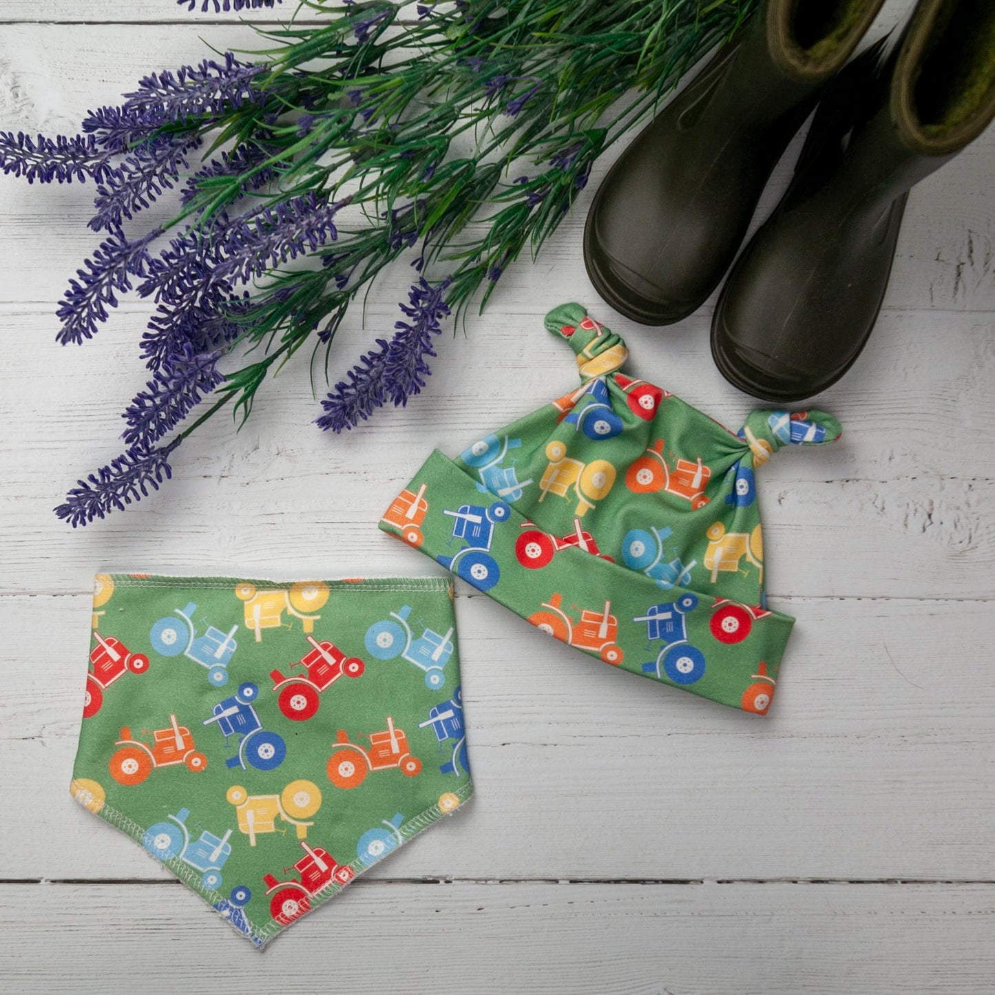 Tractors Bandana Bib - Wholesale