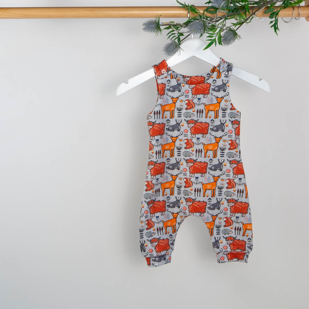Highland Wildlife Romper