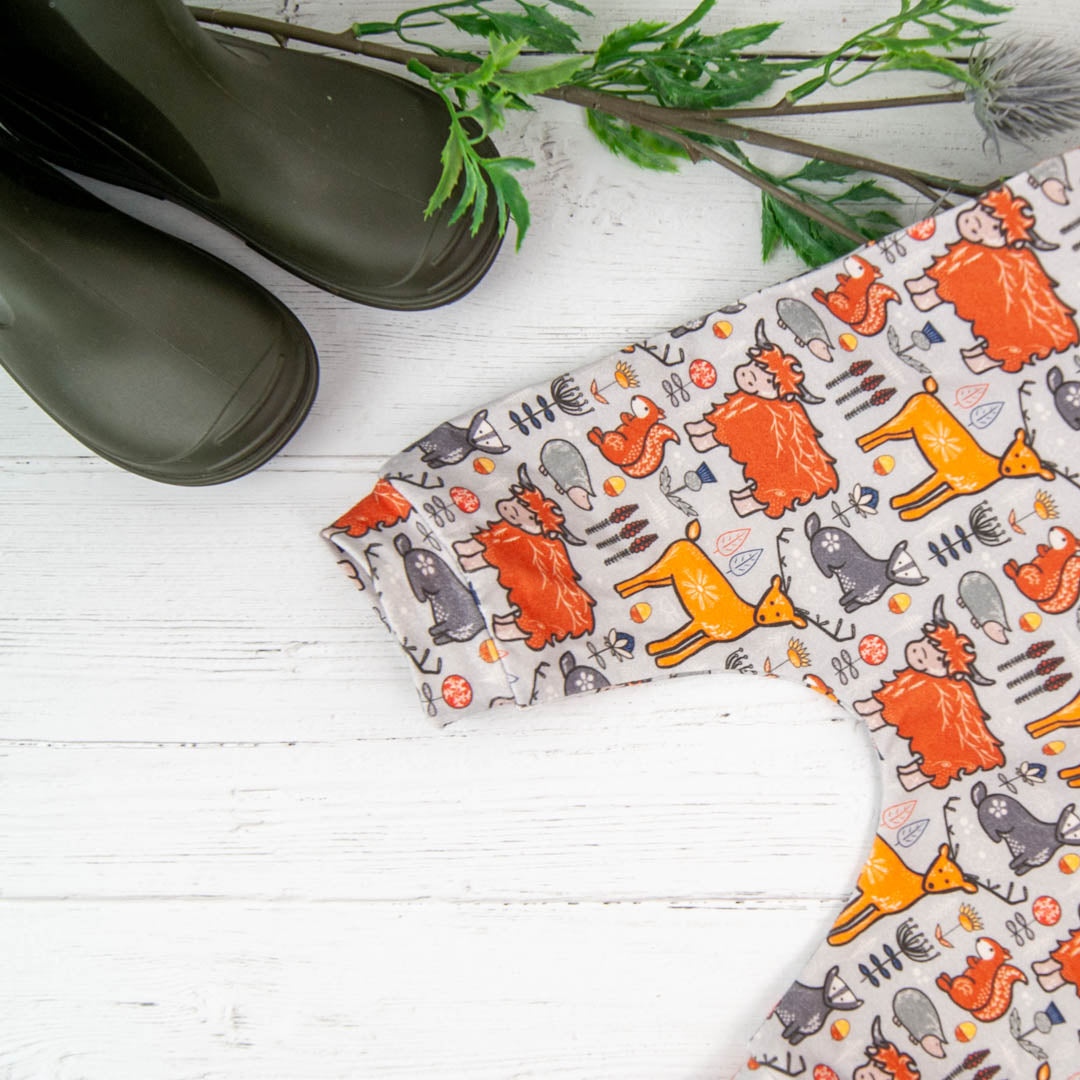 Highland Wildlife Romper