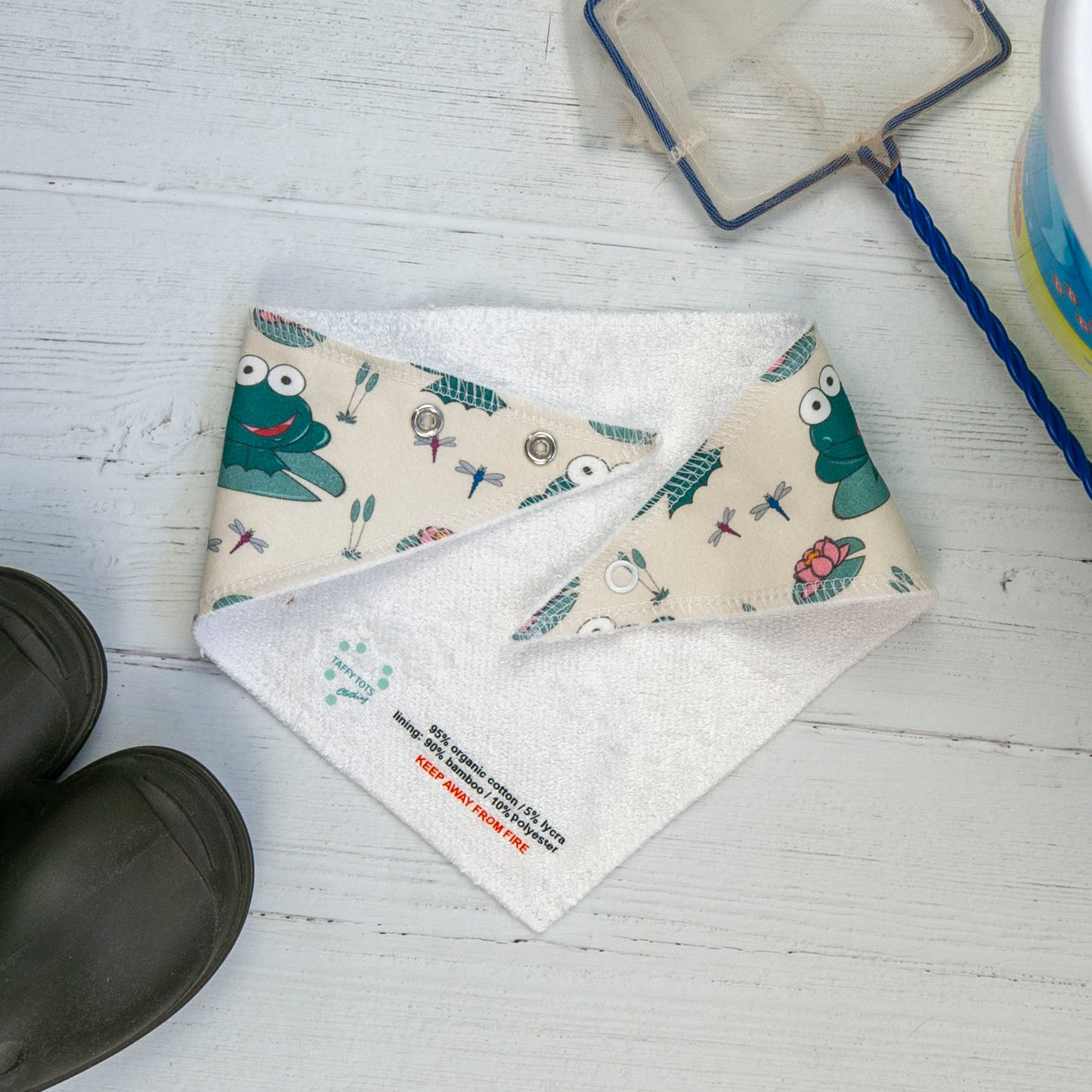 Pond Life Bandana Bib