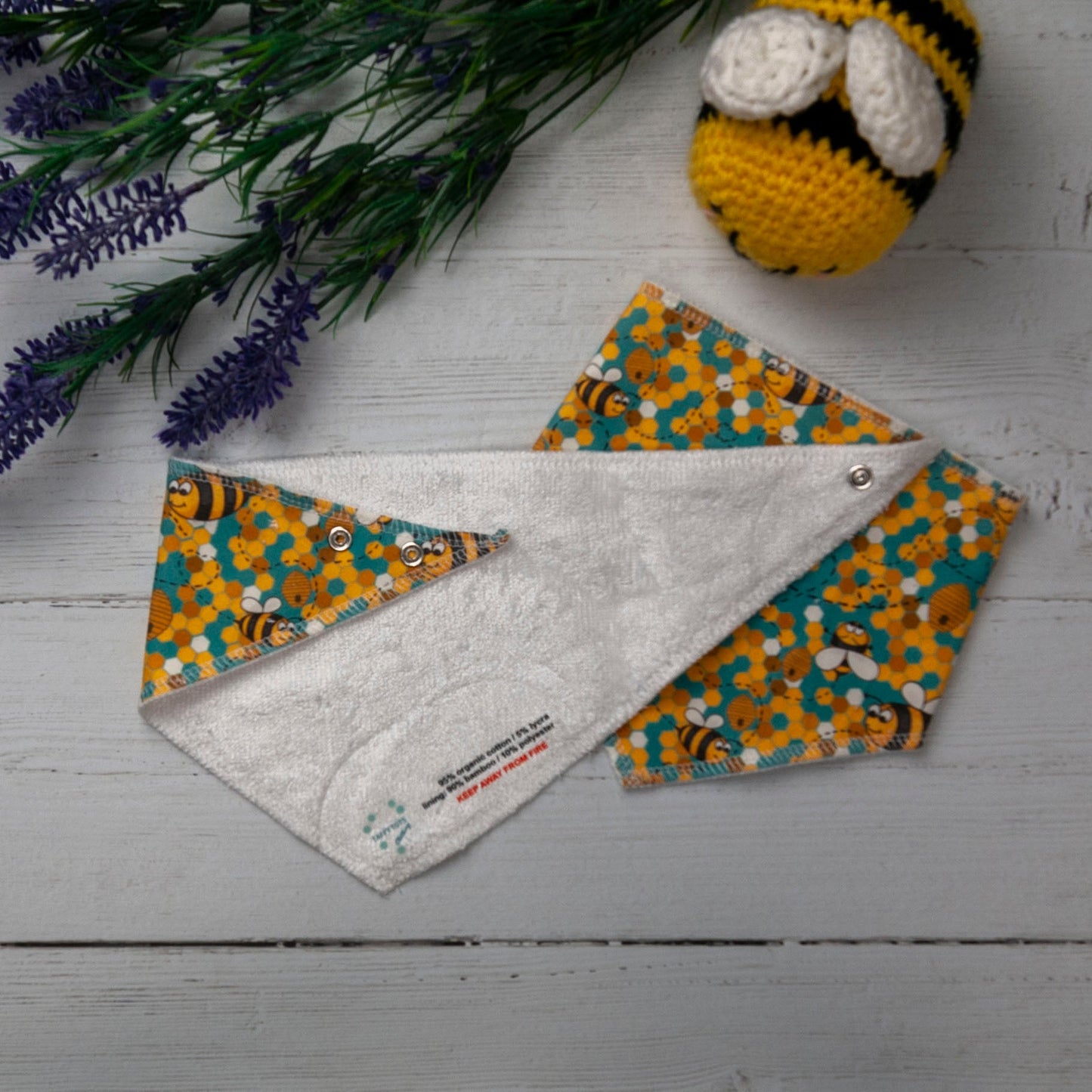 Busy Bees Bandana Bib - Wholesale