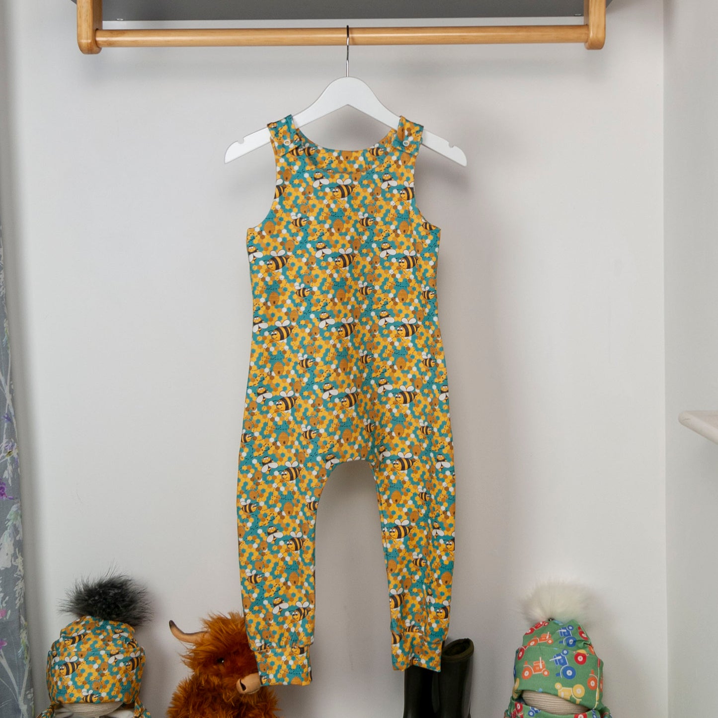 Busy Bees Romper