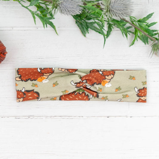 Ready Made Autumn Coos Twisted Headband