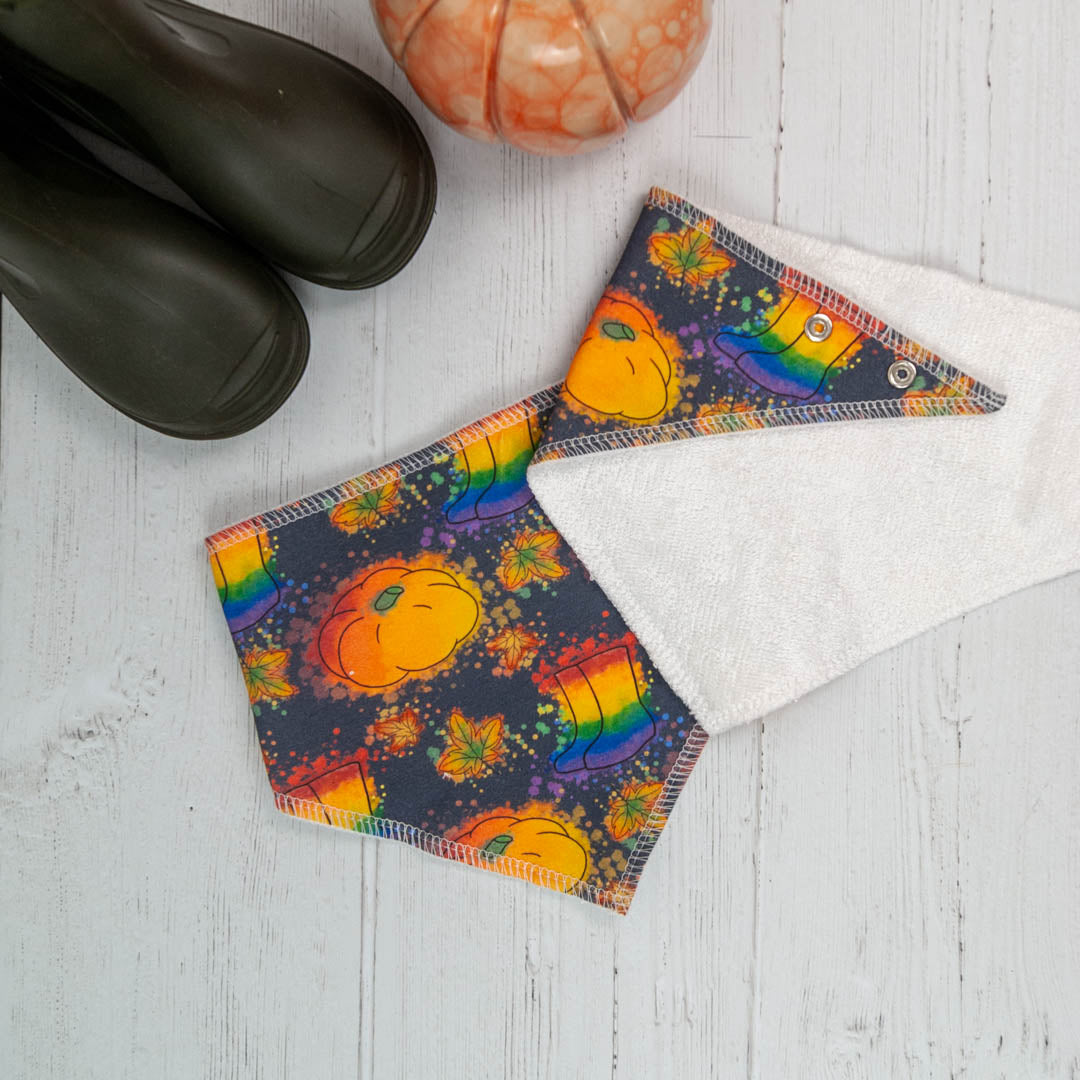 Ready Made Pumpkins Bandana Bib