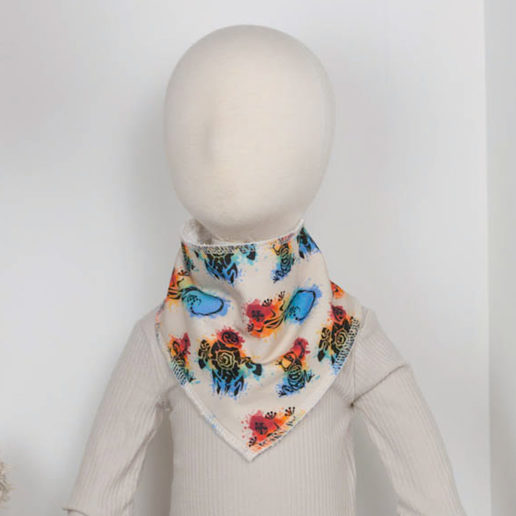 Art Gecko Bandana Bib