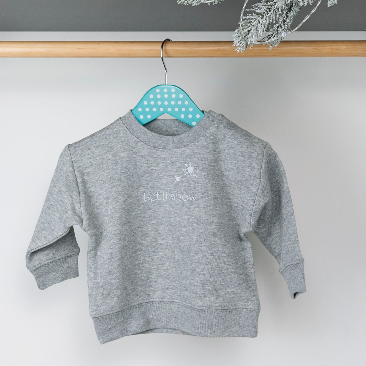 Let it Snow Baby Sweatshirt