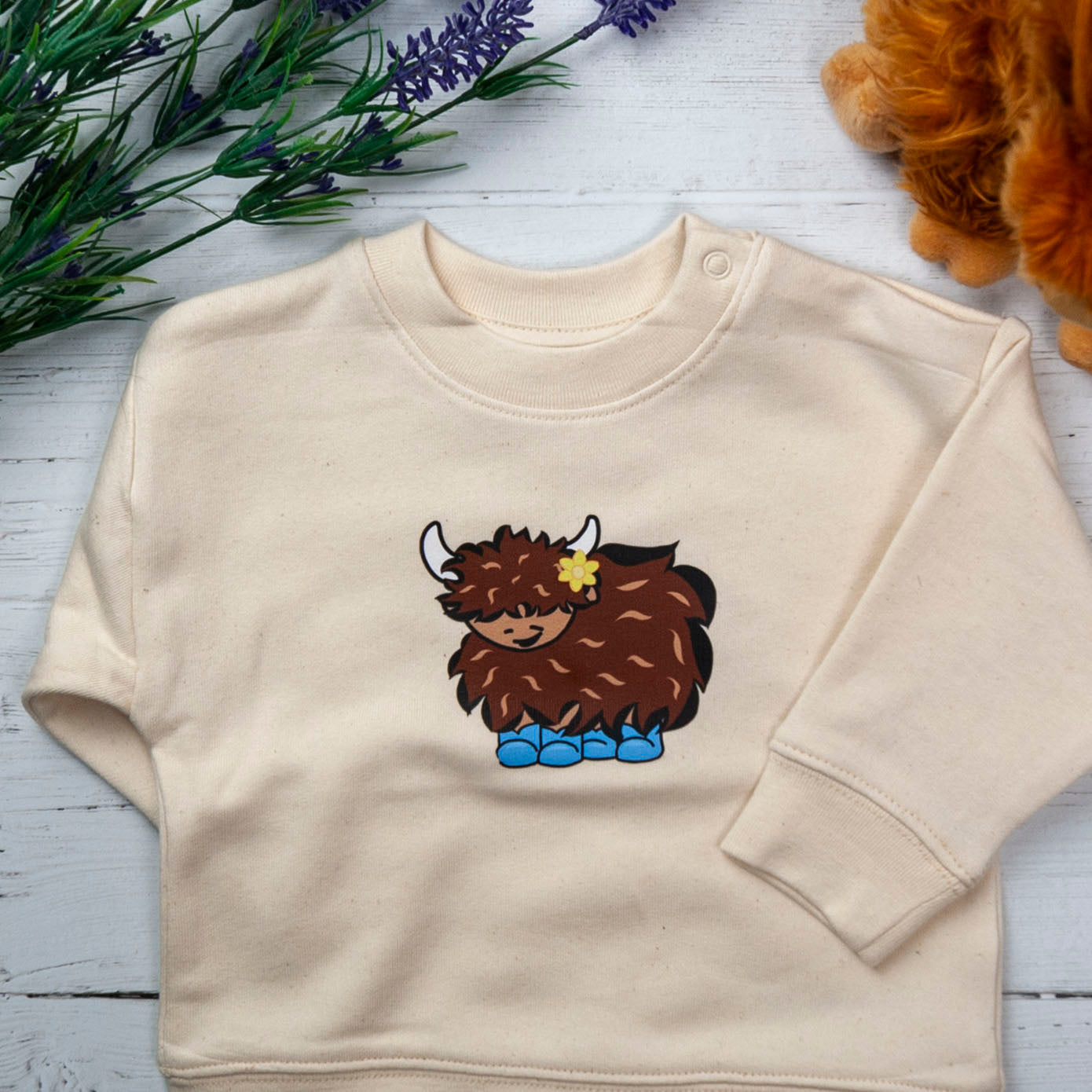 Spring Coos Baby Sweatshirt