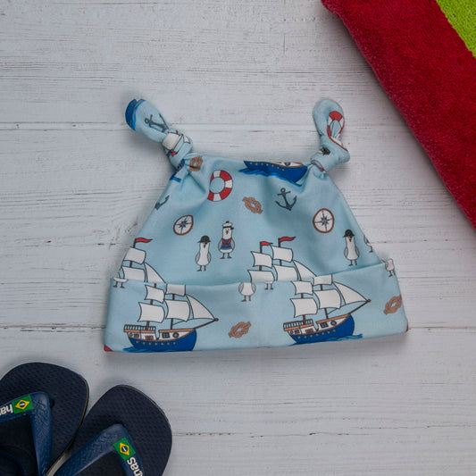 Pirate Seagulls Knotted Hat