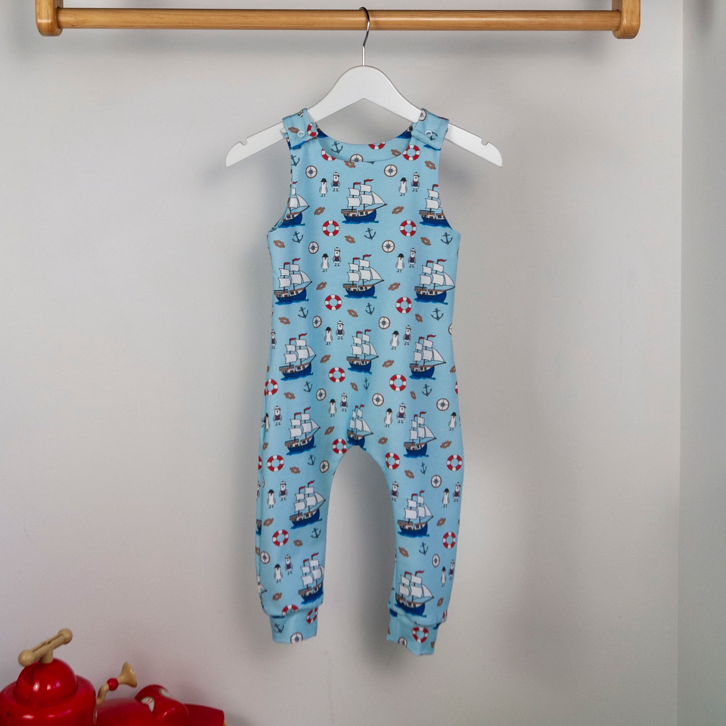 Pirate Seagulls Romper