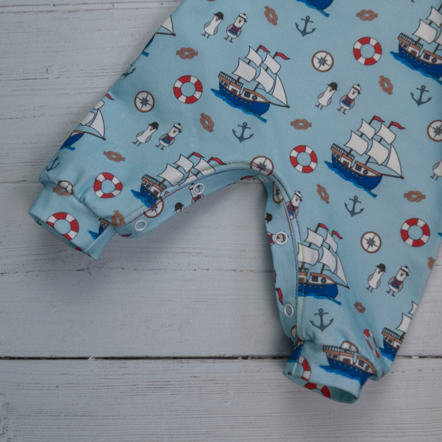 Pirate Seagulls Romper