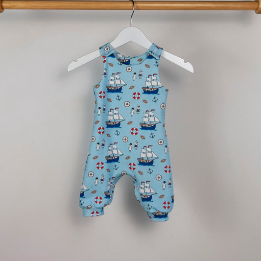 Pirate Seagulls Romper
