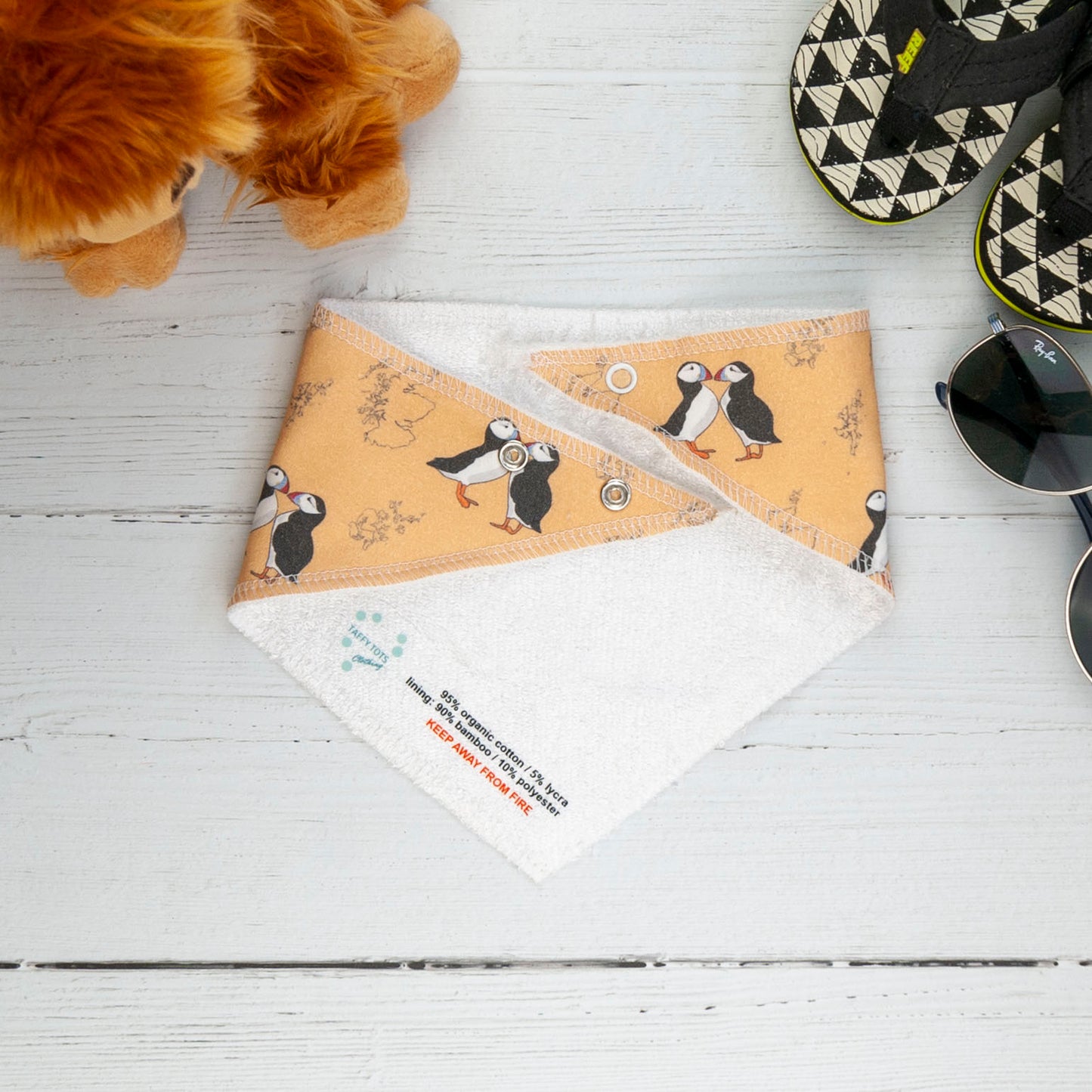 Puffins Bandana Bib