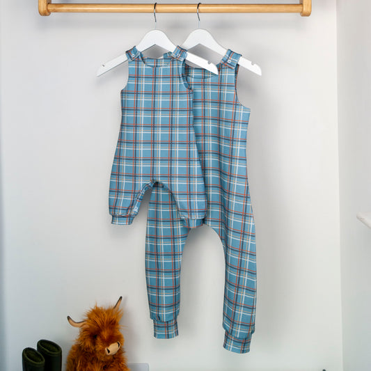 Taffy Tartan Romper